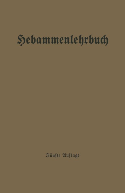 Hebammenlehrbuch - Sigfrid Hammerschlag, Leo Langstein, Arthur Ostermann
