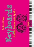 Cover-Bild zum Titel 'Keyboards - Leicht lernen mit Spaß 1' von 'Gerhard Hopp'