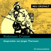 Cover-Bild zum Titel 'Robinson Crusoe ¿ neu erzählt' von 'Daniel Defoe'
