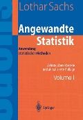 Cover-Bild zum Titel 'Angewandte Statistik' von 'Lothar Sachs'