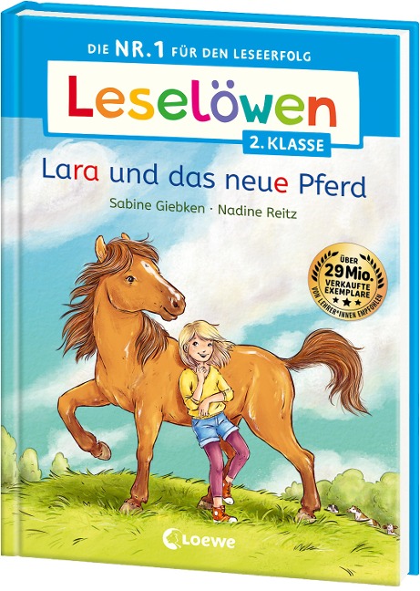 Leselöwen 2. Klasse - Lara und das neue Pferd - Sabine Giebken