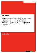 Cover-Bild zum Titel 'Einfluss von Nichtregierungsorganisationen auf politische und wirtschaftliche Entscheidungsprozesse. Am Beispiel von Greenpeace' von 'Julia Sieber'