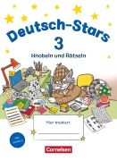 Cover-Bild zum Titel 'Deutsch-Stars 3. Schuljahr. Knobeln und Rätseln - Übungsheft. Mit Lösungen' von 'Ursula von Kuester, Annette Webersberger'