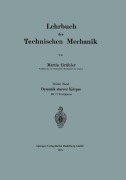 Cover-Bild zum Titel 'Lehrbuch der Technischen Mechanik' von 'Martin Grübler'