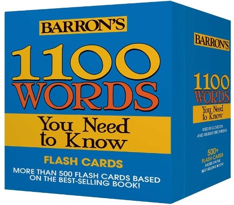 1100 Words You Need to Know Flashcards - Melvin Gordon, Murray Bromberg