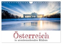 Cover-Bild zum Titel 'Österreich in atemberaubenden Bildern (Wandkalender 2025 DIN A4 quer), CALVENDO Monatskalender' von 'Martin Dworschak'