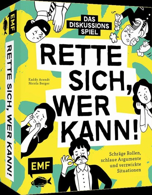 Kartenspiel: Rette sich, wer kann! - Das Diskussions-Spiel - Nicola Berger, Katharina Arendt