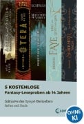 Cover-Bild zum Titel '5 kostenlose Fantasy-Leseproben ab 14 Jahren' von ''