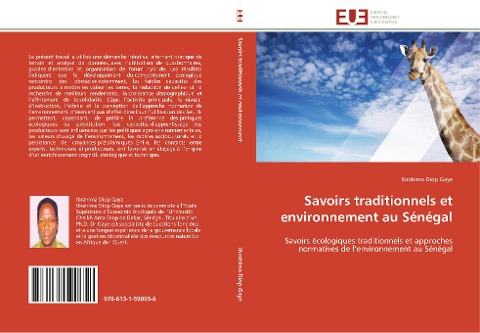 Savoirs traditionnels et environnement au Sénégal - Ibrahima Diop Gaye