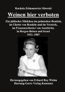 Cover-Bild zum Titel 'Weinen hier verboten' von 'Rachela Zelmanowicz Olewski'