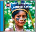 WAS IST WAS Hörspiel-CD: Welt des Amazonas/ Abenteuer Anden - Manfred Baur, Sebastian Haßler, Günther Illi