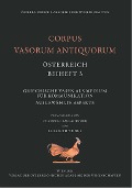 Cover-Bild zum Titel 'Corpus Vasorum Antiquorum, Österreich, Beiheft 3' von ''
