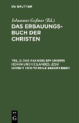 Cover-Bild zum Titel 'Das Evangelium unsers Herrn und Heilandes Jesu Christi von Markus beschrieben' von ''
