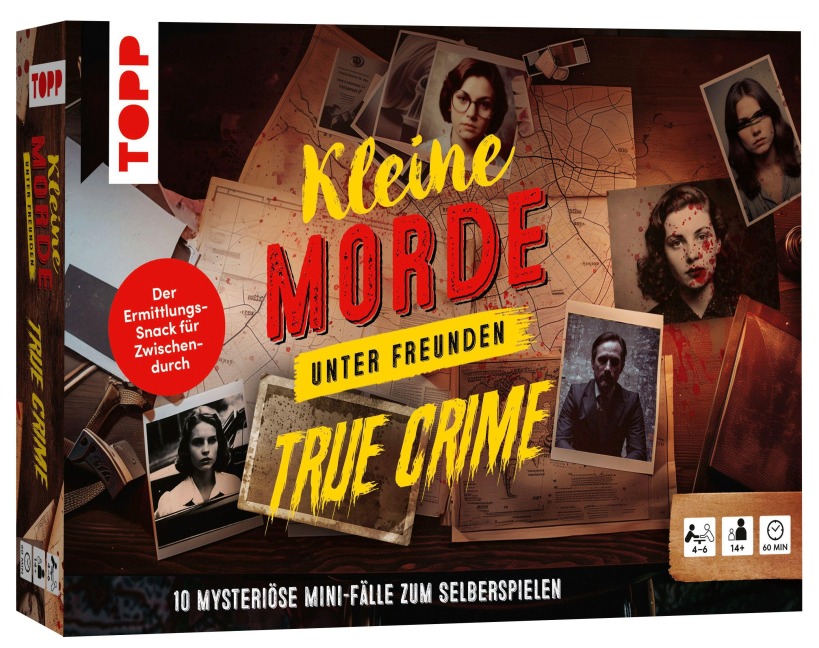 Kleine Morde unter Freunden: True Crime. 10 fesselnde Mini-Fälle zum Selberspielen - Valérie Cluzel