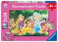 Disney Prinzessin: Beste Freunde der Prinzessinnen. Puzzle 2 x 24 Teile - 