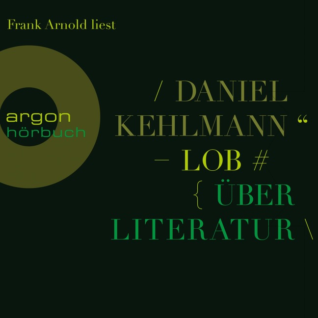 Lob - Daniel Kehlmann