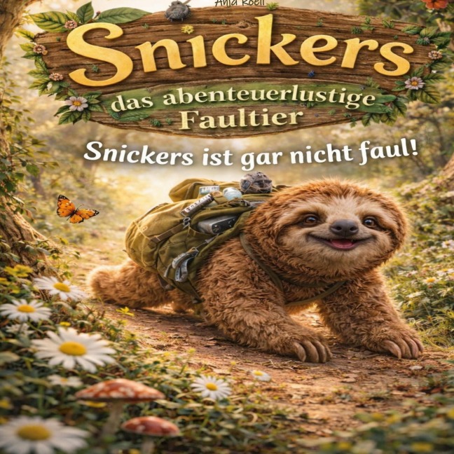Snickers, das abenteuerlustige Faultier - Anja Roell