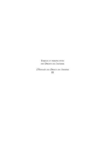 Enjeux et perspectives des droits de l'h - Petit