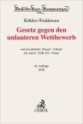 Cover-Bild zum Titel 'Gesetz gegen den unlauteren Wettbewerb. UWG' von 'Helmut Köhler, Christian Alexander, Bernd Odörfer, Inge Scherer, Jörn Feddersen'