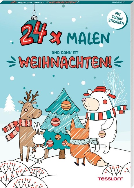 24 x malen und dann ist Weihnachten! - 