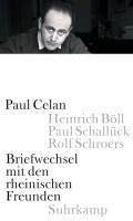 Briefwechsel mit den rheinischen Freunden - Paul Celan