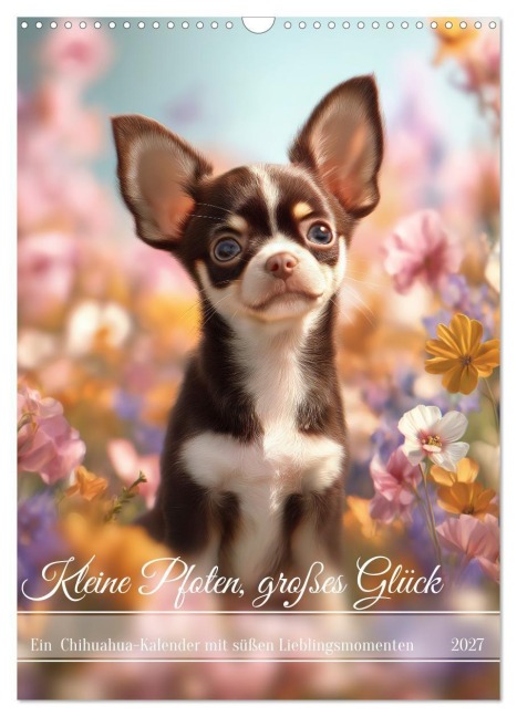 Kleine Pfoten, großes Glück (Wandkalender 2027 DIN A3 hoch), CALVENDO Monatskalender - Steffen Gierok-Latniak