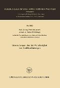 Cover-Bild zum Titel 'Untersuchungen über die Warmfestigkeit von Hartlötverbindungen' von 'Franz Bollenrath'