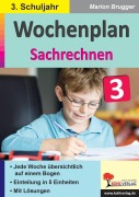 Cover-Bild zum Titel 'Wochenplan Sachrechnen / Klasse 3' von 'Marion Brugger'