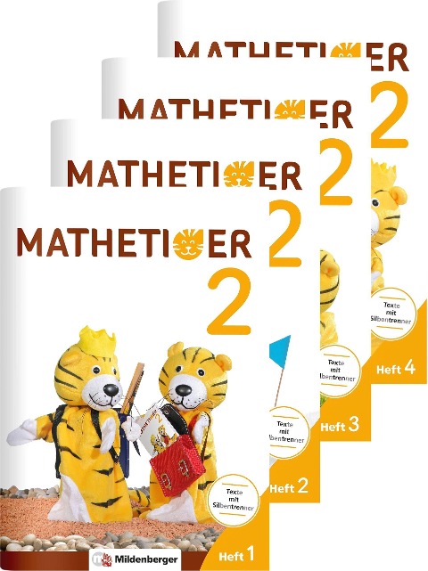Mathetiger 2 - Jahreszeiten-Hefte - Neubearbeitung - Thomas Laubis, Eva Schnitzer