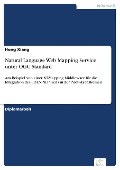 Natural Language Web Mapping Service unter OGC Standard - Hong Xiang