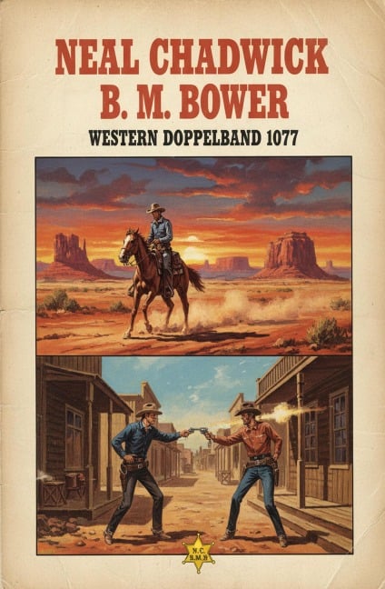 Western Doppelband 1077 - Neal Chadwick, B. M. Bower