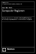 Cover-Bild zum Titel 'Europa der Regionen' von 'Maximilian Fritsch'