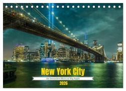 Cover-Bild zum Titel 'New York City - der besondere Blick auf Big Apple (Tischkalender 2026 DIN A5 quer), CALVENDO Monatskalender' von 'Charles Schrader'