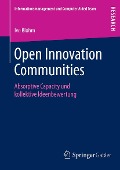 Cover-Bild zum Titel 'Open Innovation Communities' von 'Ivo Blohm'