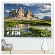 Cover-Bild zum Titel 'Die Schönheit der Alpen (hochwertiger Premium Wandkalender 2026 DIN A2 quer), Kunstdruck in Hochglanz' von 'Rainer Mirau'