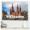 Landeshauptstadt Wiesbaden (hochwertiger Premium Wandkalender 2024 DIN A2 quer), Kunstdruck in Hochglanz - Peter Schickert