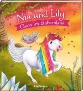 Cover-Bild zum Titel 'Nia und Lily - Chaos im Einhornland' von 'Klara Kamlah'