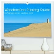 Cover-Bild zum Titel 'Wanderdüne Rubjerg Knude - ein Wahrzeichen im Land des Lichts (hochwertiger Premium Wandkalender 2026 DIN A2 quer), Kunstdruck in Hochglanz' von 'Lars Nullmeyer'