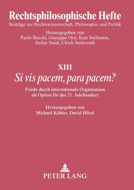 'Si vis pacem, para pacem?' - 