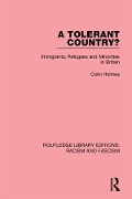 Cover-Bild zum Titel 'A Tolerant Country?' von 'Colin Holmes'