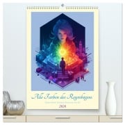 Alle Farben des Regenbogens (hochwertiger Premium Wandkalender 2026 DIN A2 hoch), Kunstdruck in Hochglanz - Christine Aka Stine1