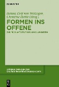 Cover-Bild zum Titel 'Formen ins Offene' von ''