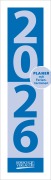 Cover-Bild zum Titel 'Streifenplaner Mini Blau 2026' von ''