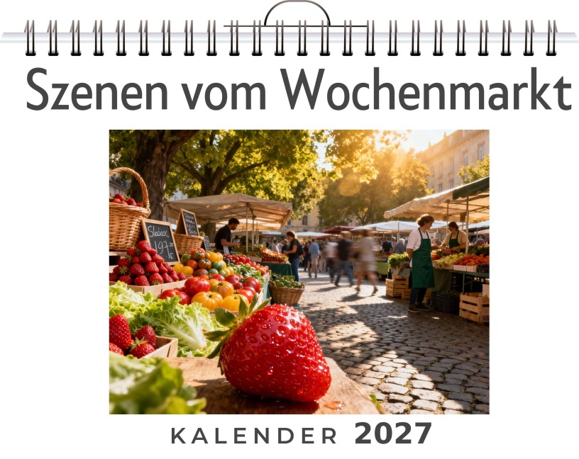 Szenen vom Wochenmarkt - Matteo Hoffmann