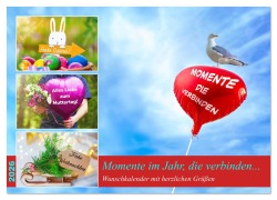 Cover-Bild zum Titel 'Momente im Jahr, die verbinden - Wunschkalender mit herzlichen Grüßen (Wandkalender 2026 DIN A2 quer), CALVENDO Monatskalender' von 'Bihlmayer-Media Bihlmayer-Media'