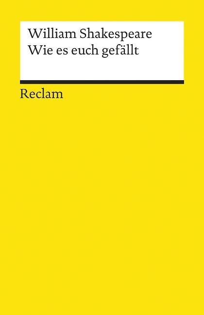 Wie es euch gefällt - William Shakespeare