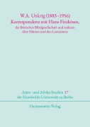 Cover-Bild zum Titel 'W.A. Unkrig (1883-1956)' von ''
