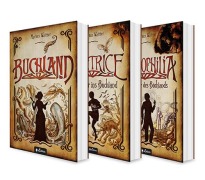 Cover-Bild zum Titel 'Buchland Band 1-3: Buchland / Beatrice. Rückkehr ins Buchland / Bibliophilia. Das Ende des Buchlands: Die komplette Trilogie (Paperback)' von 'Markus Walther'