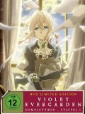 Cover-Bild zum Titel 'Violet Evergarden' von 'Kana Akatsuki, Reiko Yoshida, Tatsuhiko Urahata, Takaaki Suzuki, Evan Call'