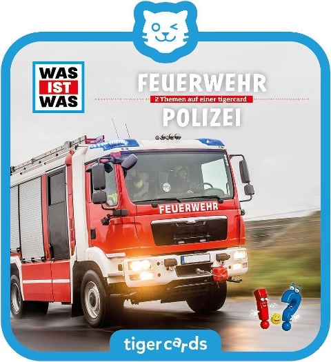 tigercard - WAS IST WAS: Feuerwehr / Polizei - 